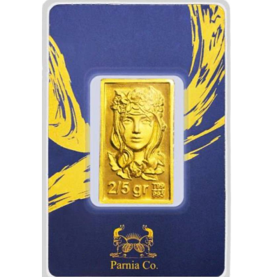 شمش 2/500 گرم 24 عیار